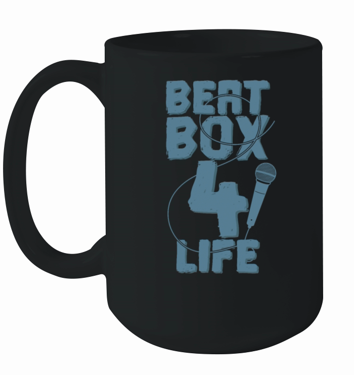 Beat Box 4 Life Microphone Ceramic Mug