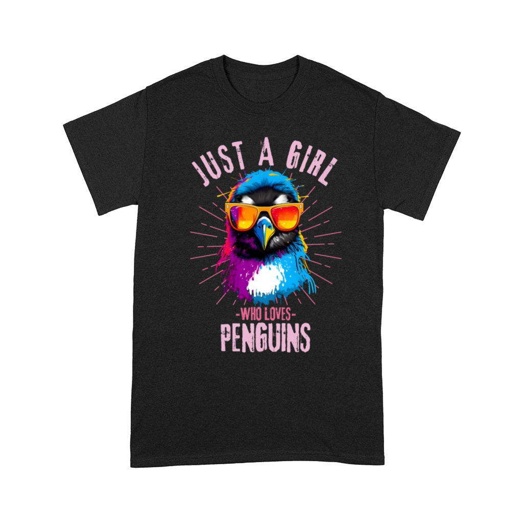Colorful Penguin with sunglasses Comfort T-shirt