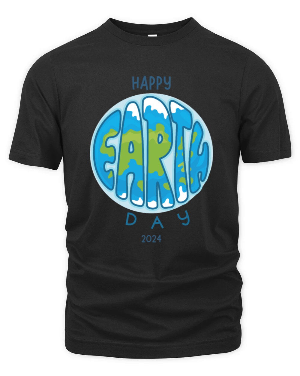 Happy Earth Day 2024 Organic Unisex T-shirt