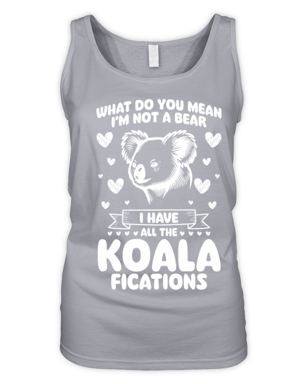 Eucalyptus Animal Bears Outback Organic Women's Tank Top