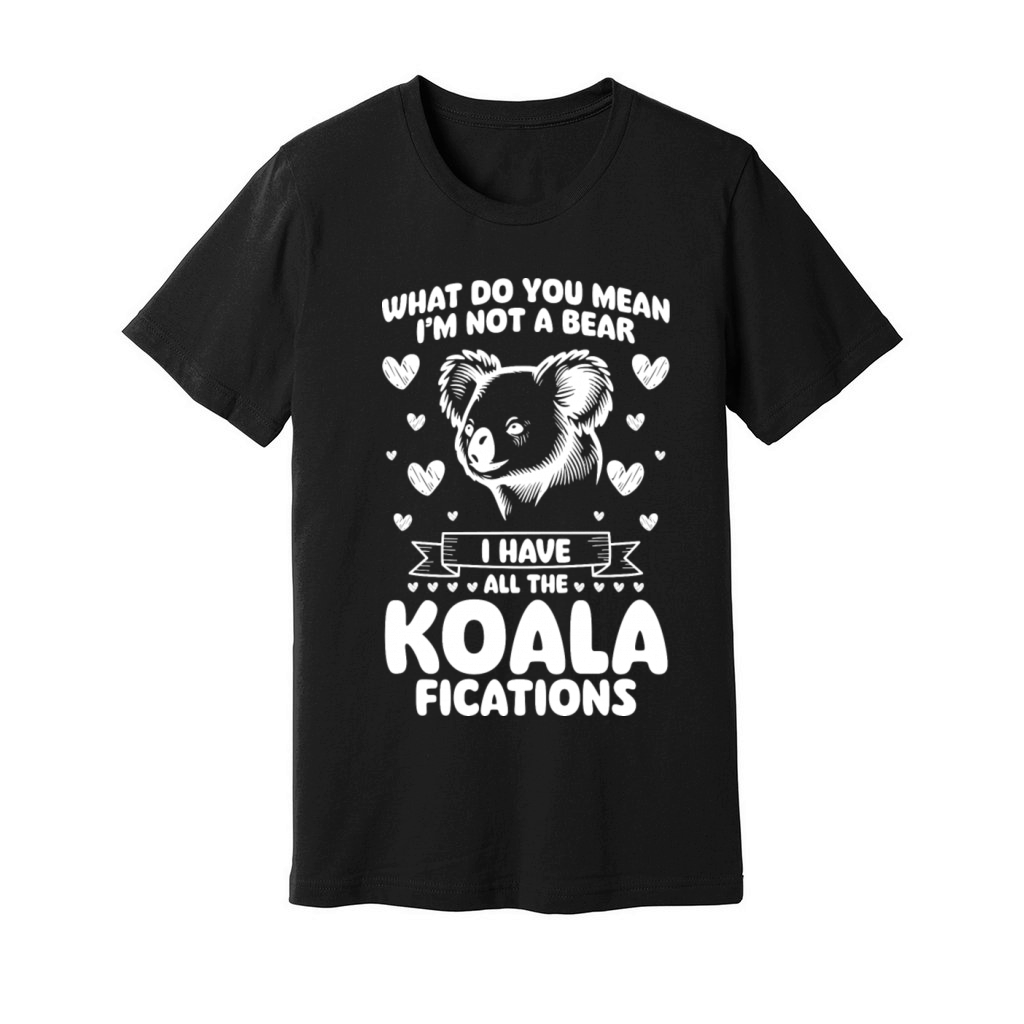 Eucalyptus Animal Bears Outback Unisex Jersey Tee