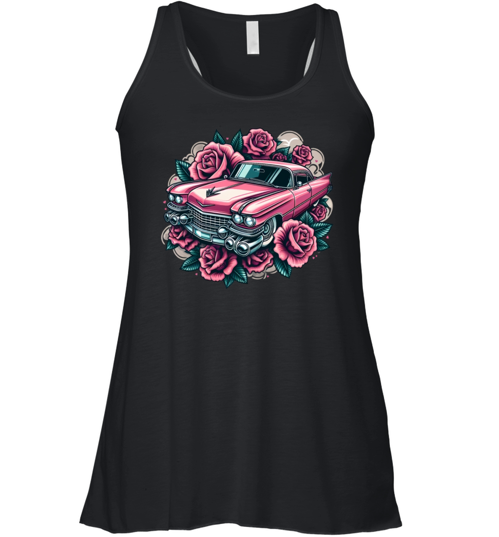 Pink cadillac Women's Flowy Tank Top