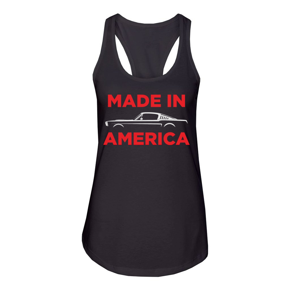MUSTANG MADE IN AMERICA Women's Racerback Tank