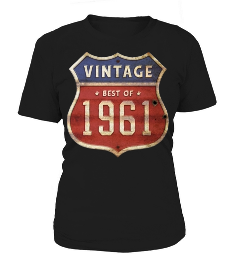 63 Years Old Vintage 1961 Limited Edition 63rd Women's T-Shirt