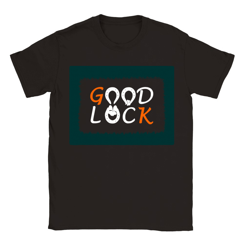 GOOD LUCK Classic Kids Crewneck T-shirt