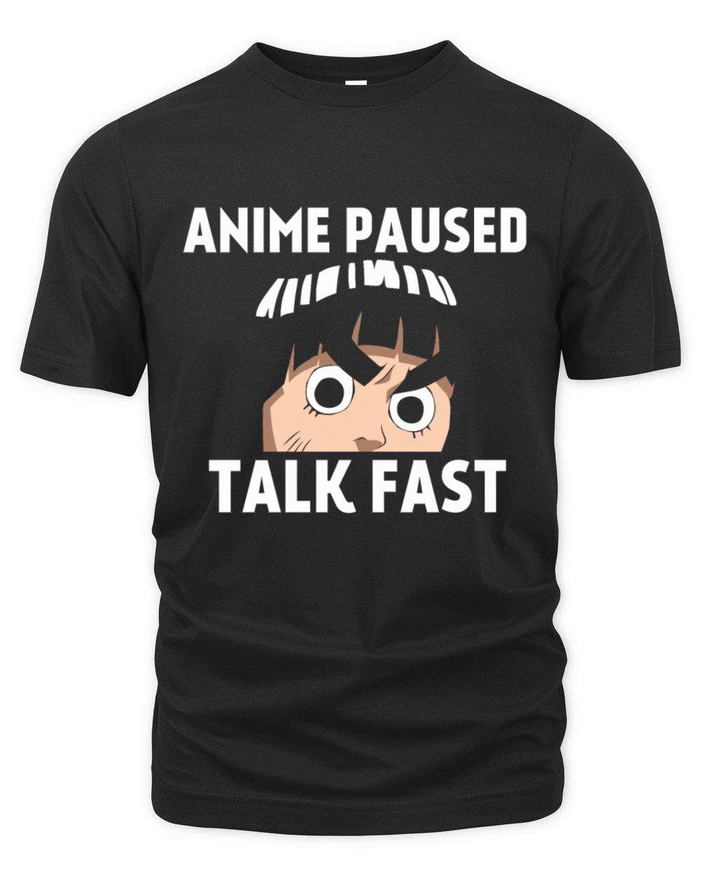 Anime paused talk fast Organic Unisex T-shirt