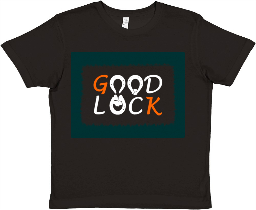 GOOD LUCK Premium Kids Crewneck T-shirt
