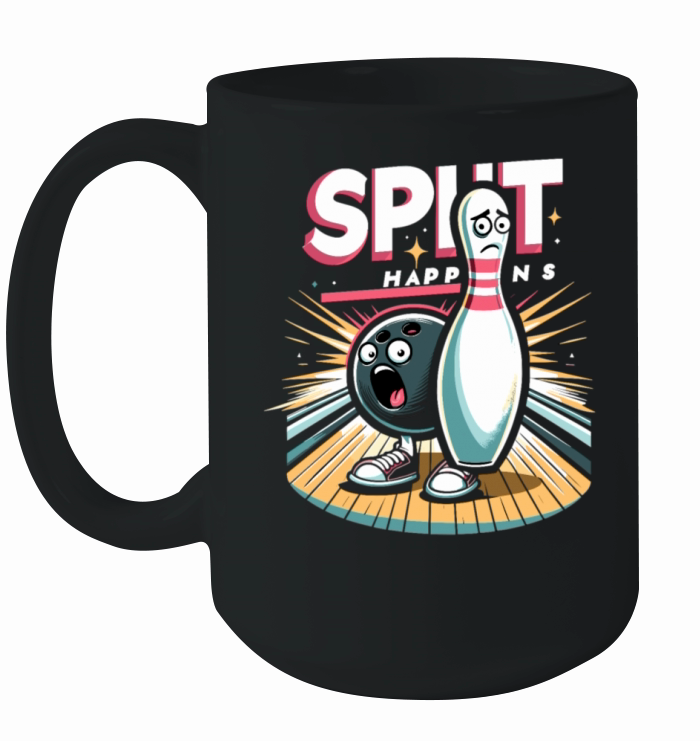 Funny Bowling Team Bowler Strike Bowling Club Ceramic Mug