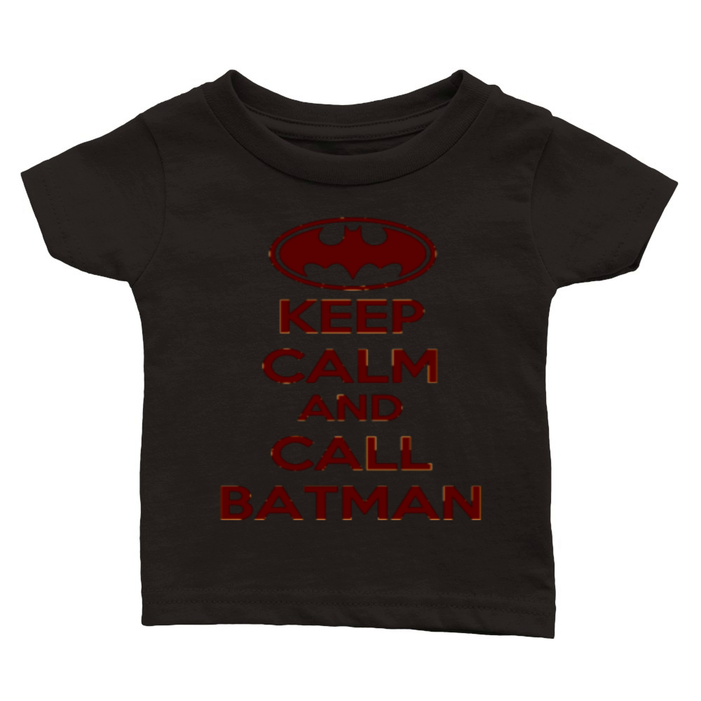 Keep Calm Quote Classic Baby Crewneck T-shirt