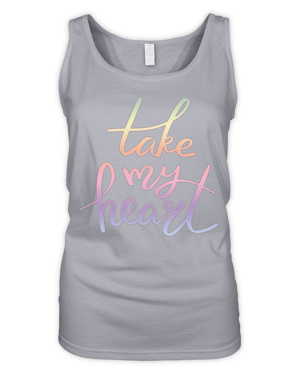 TAKE MY HEART Organic Women's Tank Top