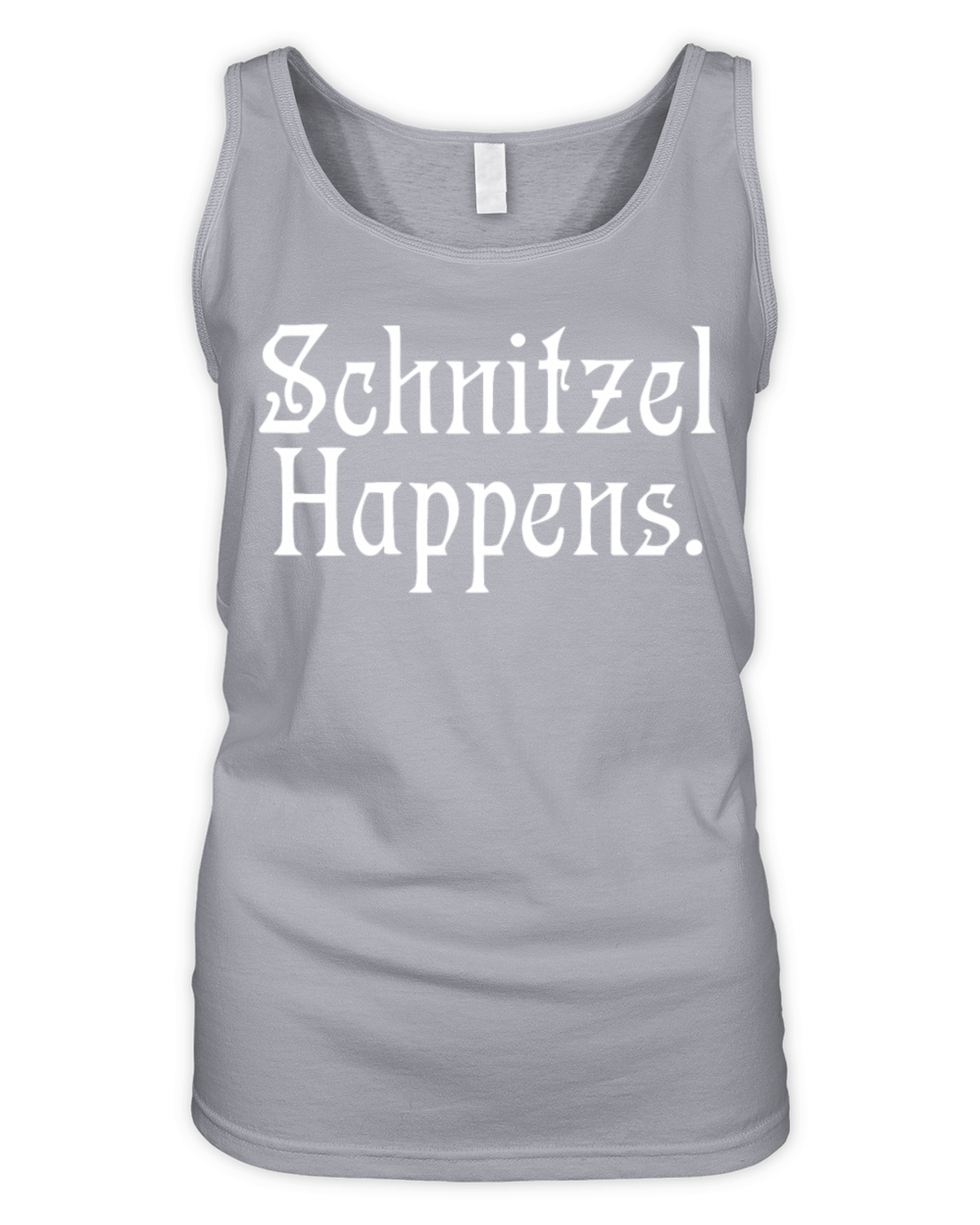 What The Schnitzel Happens Funny German Gag Saying Organic Women's Tank Top