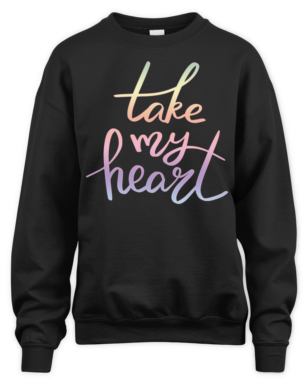TAKE MY HEART Unisex Premium Crewneck Sweatshirt
