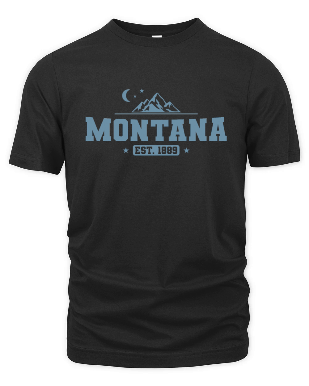 Montana State America USA Country Organic Unisex T-shirt