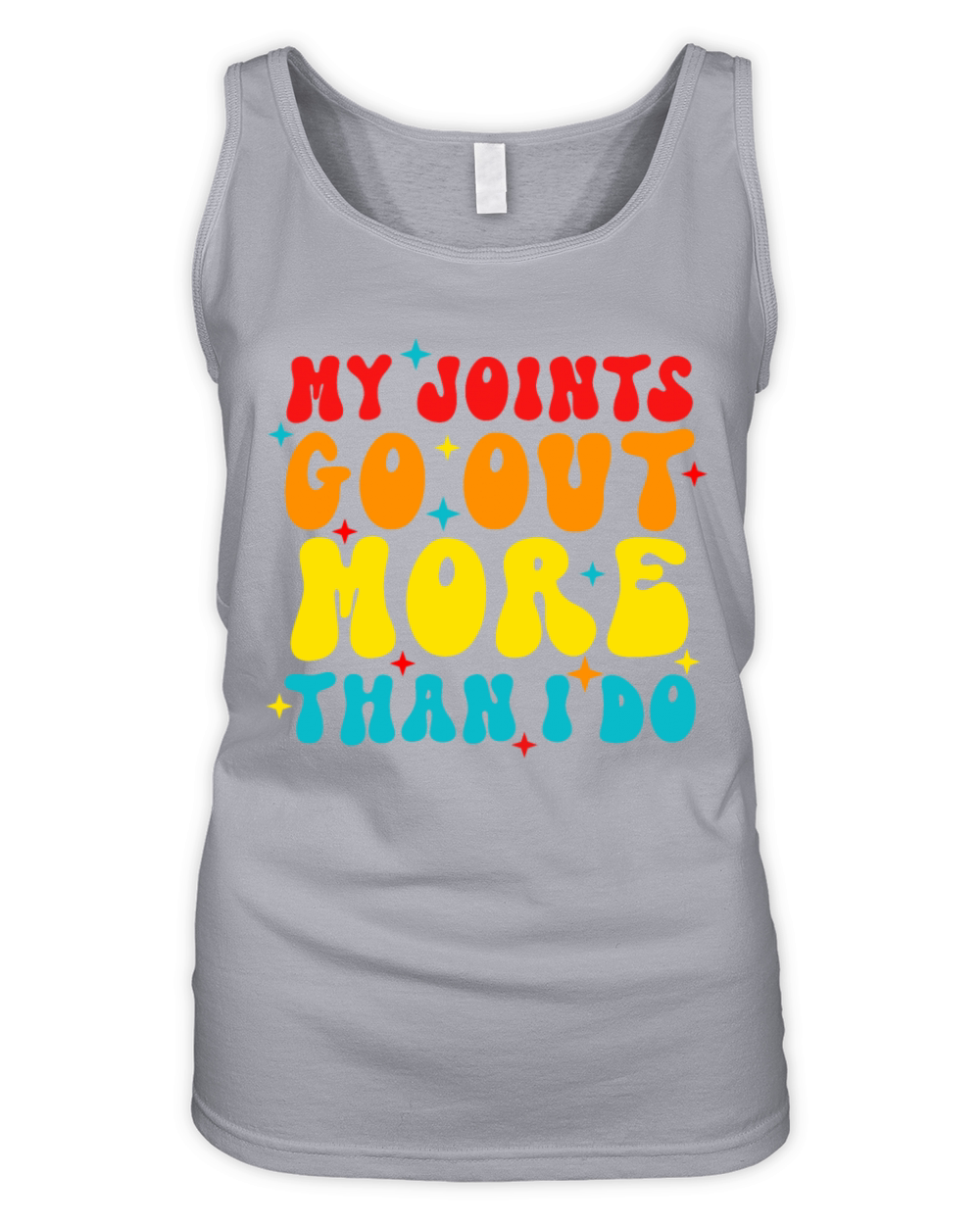 My Joints Go Out More Than I Do Organic Women's Tank Top