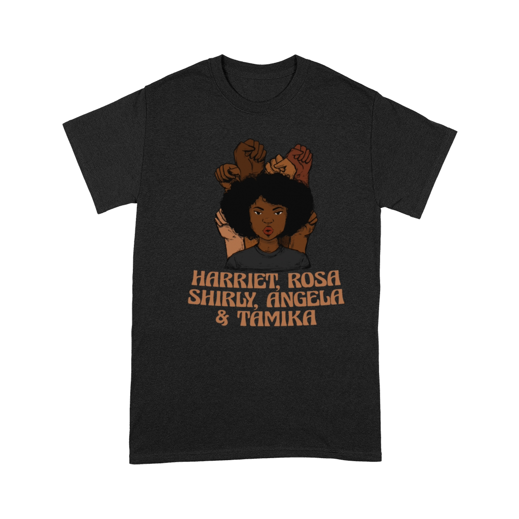 Melanin Black Pride Harriet Rosa Shirley Angela Premium T-shirt
