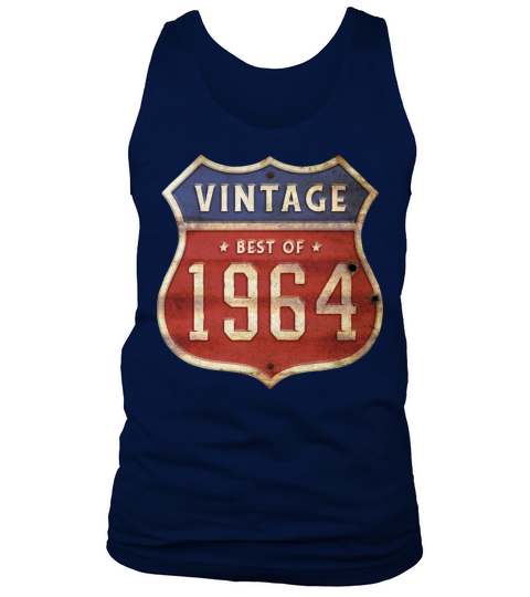 60 Years Old Vintage 1964 Limited Edition 60th Tank Top Unisex