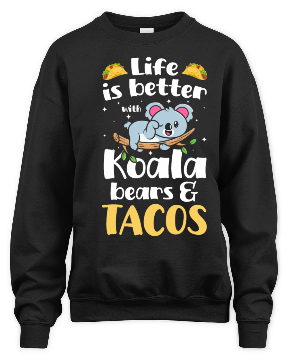 Koala Bear Tree Unisex Premium Crewneck Sweatshirt