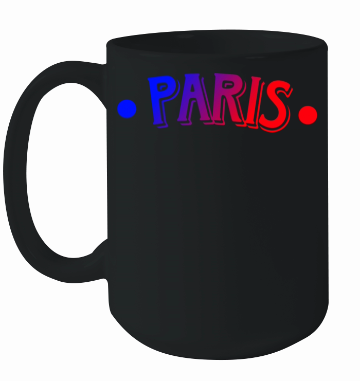 Reathers Jersey Paris Colorful Ceramic Mug