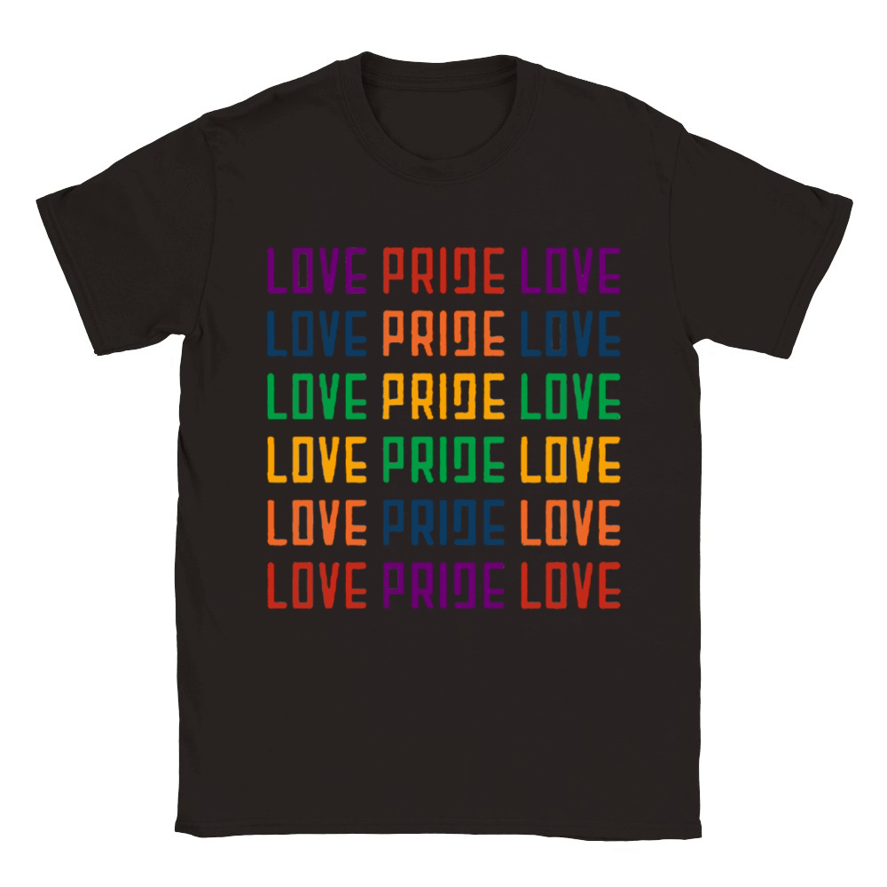 Love Pride Classic Kids Crewneck T-shirt