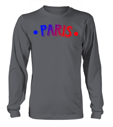 Reathers Jersey Paris Colorful Long sleeved Unisex