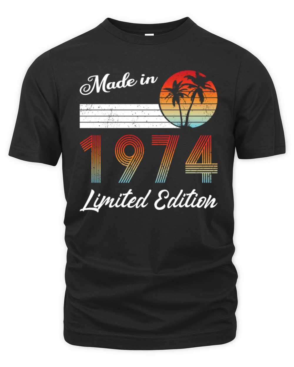 50th birthday vintage 1974 made in 1974 Organic Unisex T-shirt