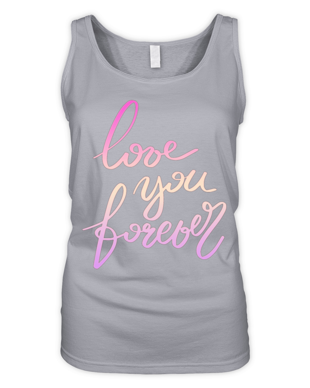 LOVE YOU FOREVER Organic Women's Tank Top