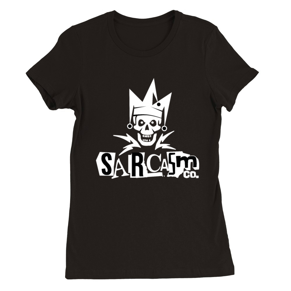 Sarcasm Logo Premium Womens Crewneck T-shirt