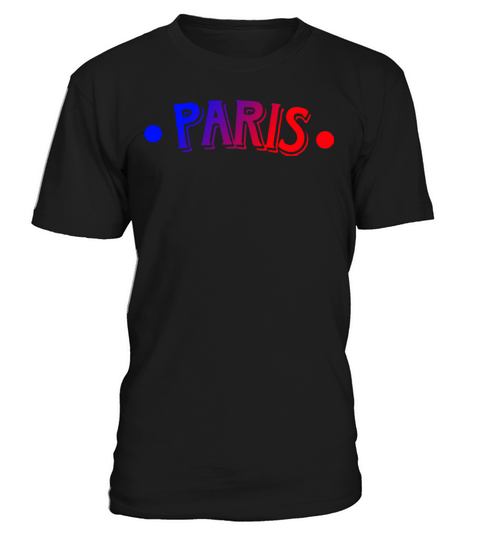 Reathers Jersey Paris Colorful T-Shirt Unisex