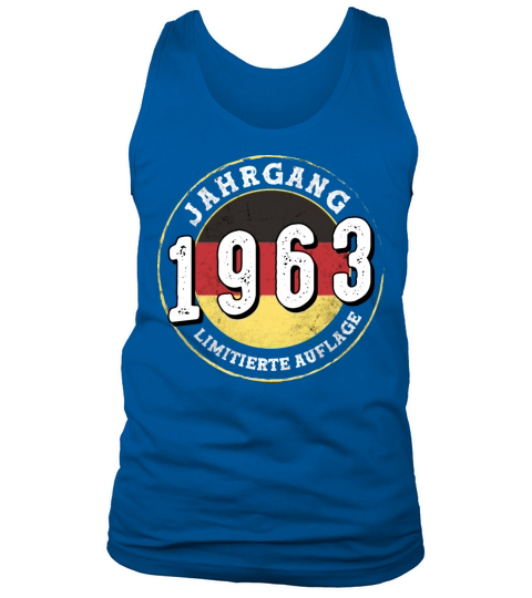 Das Beste aus 1963 limitierte Auflage 61st Tank Top Unisex