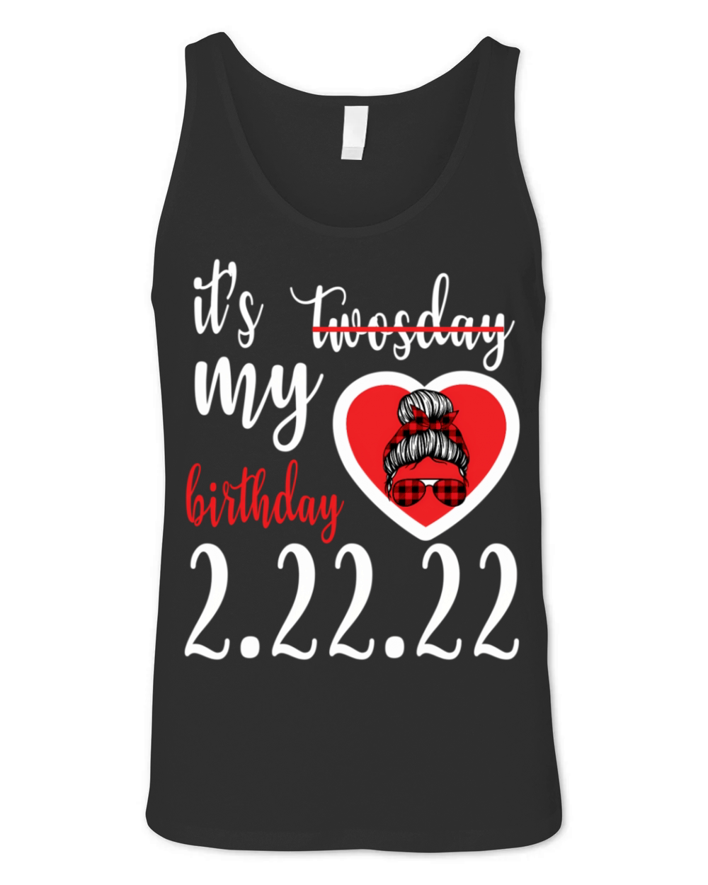 February 22Nd 02-22-2022 ItS My Tuesday Twosday Unisex Jersey Tank