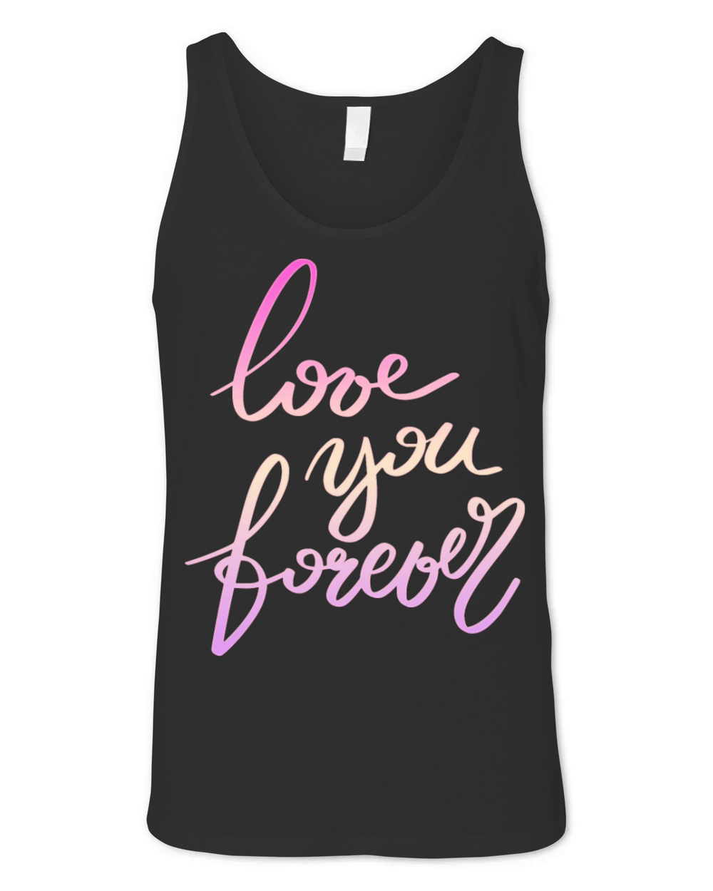 LOVE YOU FOREVER Unisex Jersey Tank