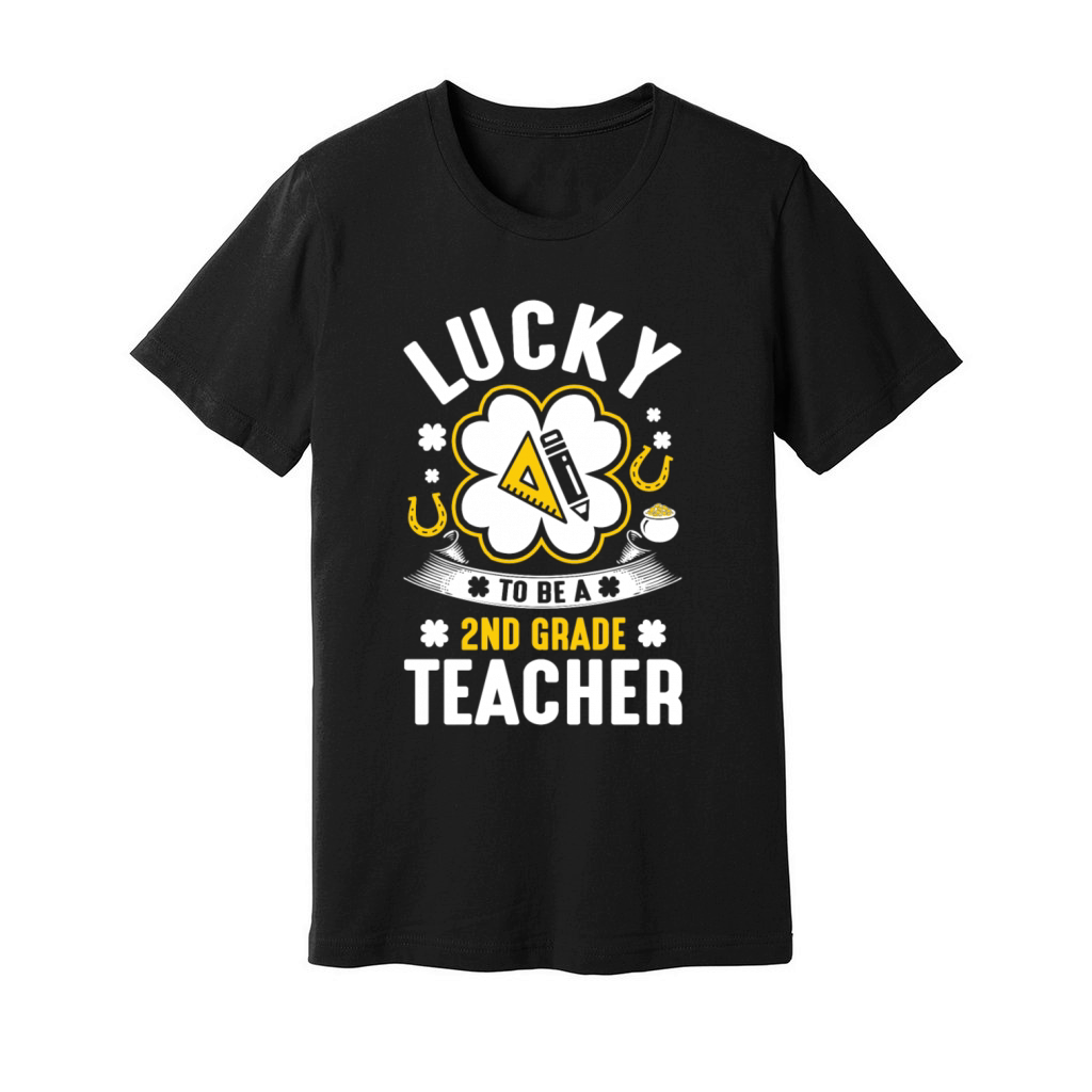 Lucky Teacher Unisex Jersey Tee