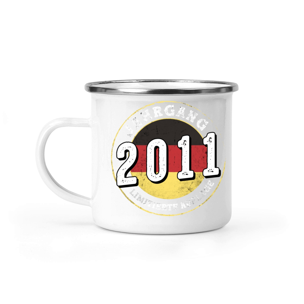 Jahrgangs 2011 Limitierte Auflage 13 years old Camping Mug
