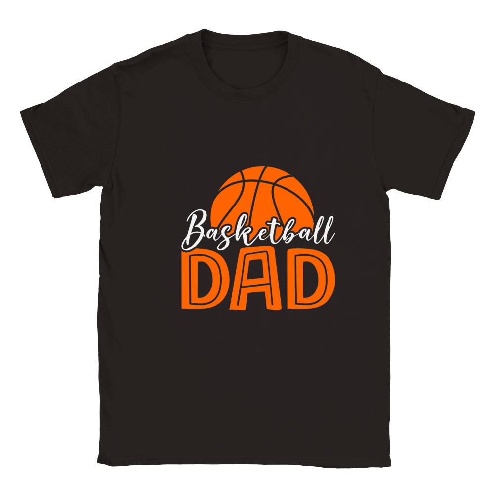 father day Basketball Dad Classic Kids Crewneck T-shirt