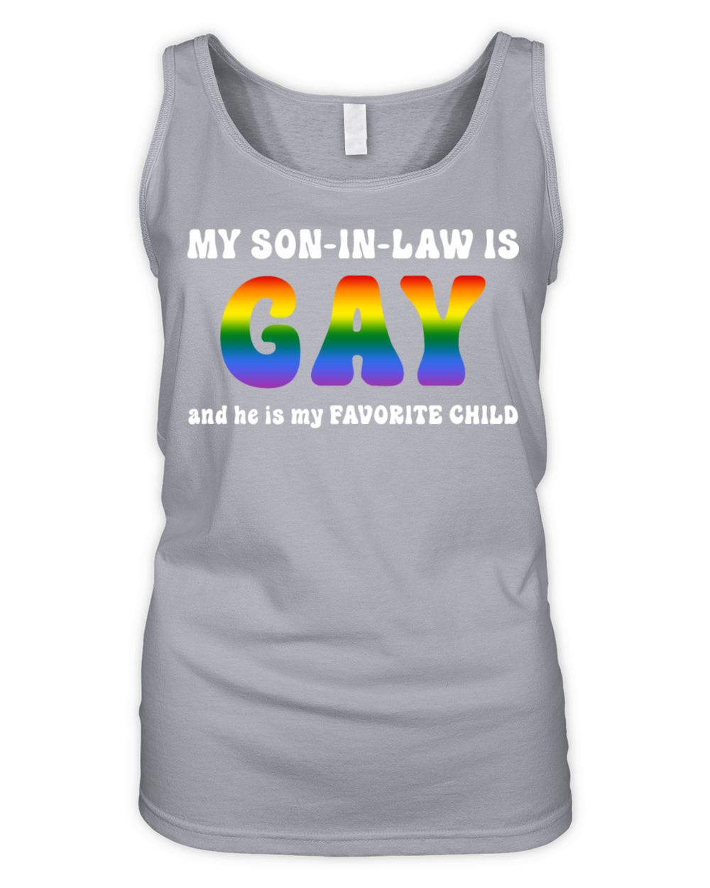My Son-In-Law Is Gay Organic Women's Tank Top