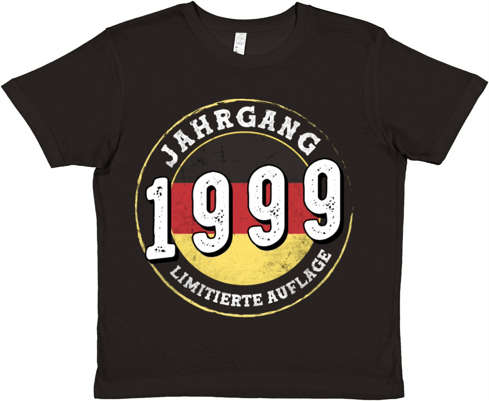 Limitierte Auflage Jahrgangs 1999 25 years old Premium Kids Crewneck T-shirt