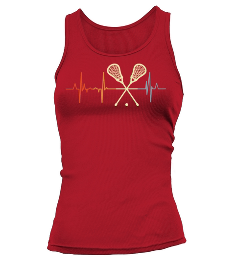 Vintage Lacrosse Heartbeat Tank top Woman