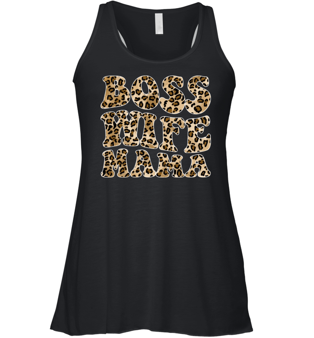 Boss Wife Mama Women's Flowy Tank Top