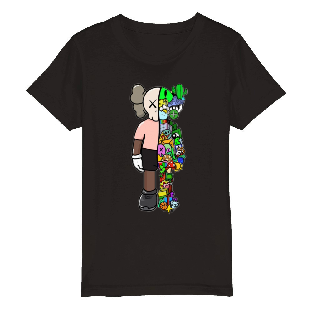 Contemporary art and a half toy Organic Kids Crewneck T-shirt