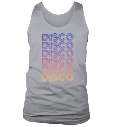 Disco Vintage Tank Top Unisex