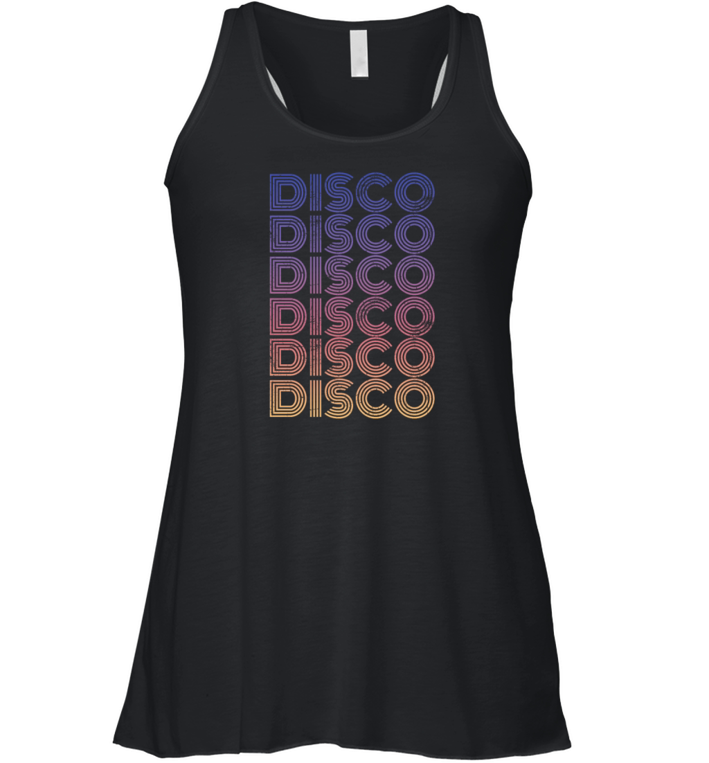 Disco Vintage Women's Flowy Tank Top