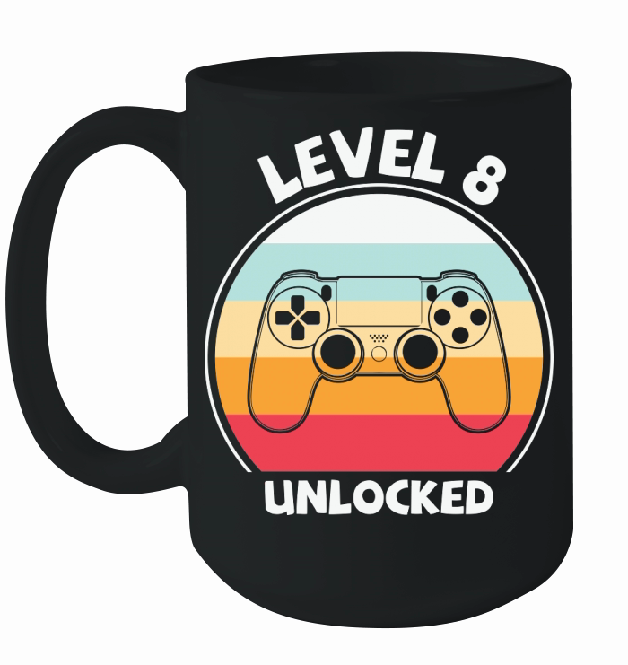 lever 8 unlocked birthday Ceramic Mug