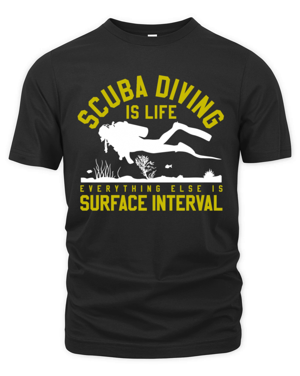 Scuba Diving Funny Vintage Diver Gift Organic Unisex T-shirt