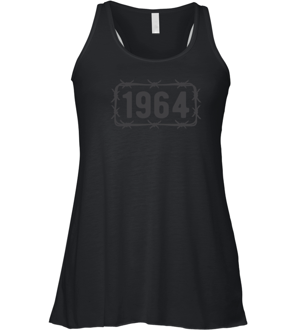 Birthday Vintage 1964 Barbed Wire Women's Flowy Tank Top