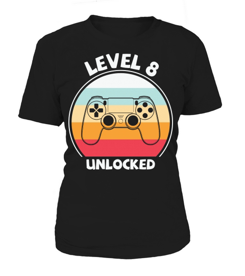 lever 8 unlocked birthday Women's T-Shirt