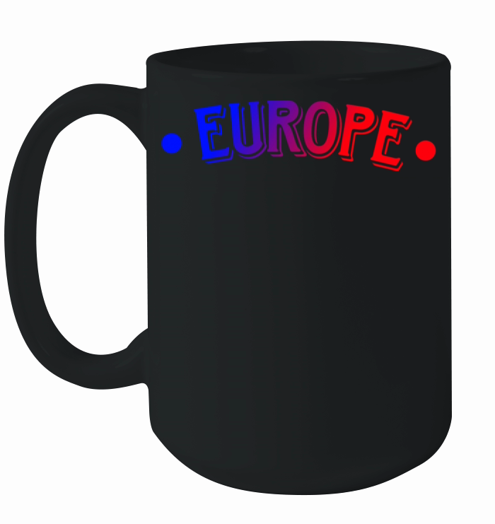 Reathers Jersey Europe Colorful Ceramic Mug
