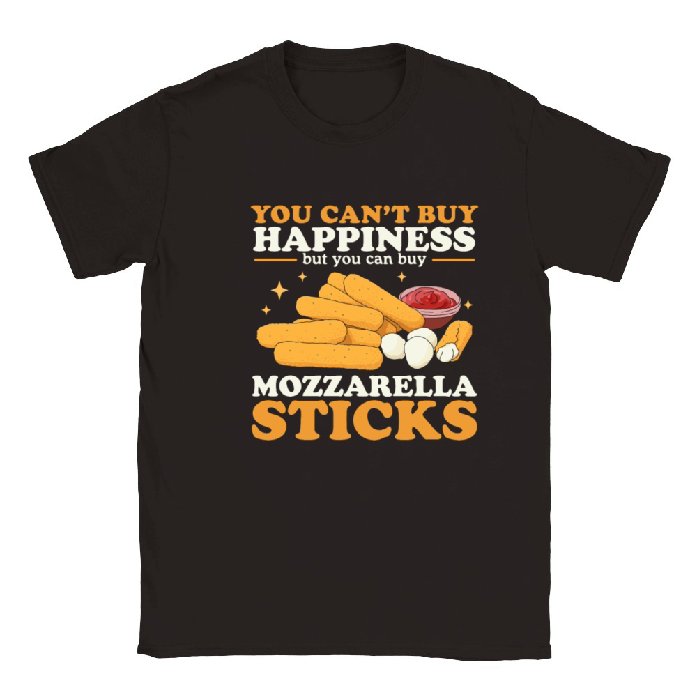 Mozzarella Sticks Happiness Classic Kids Crewneck T-shirt