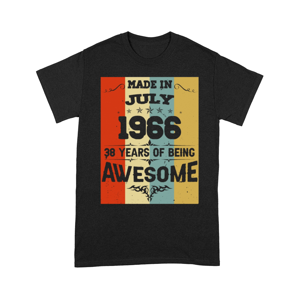 July 1966 Vintage Birthday Present Comfort T-shirt