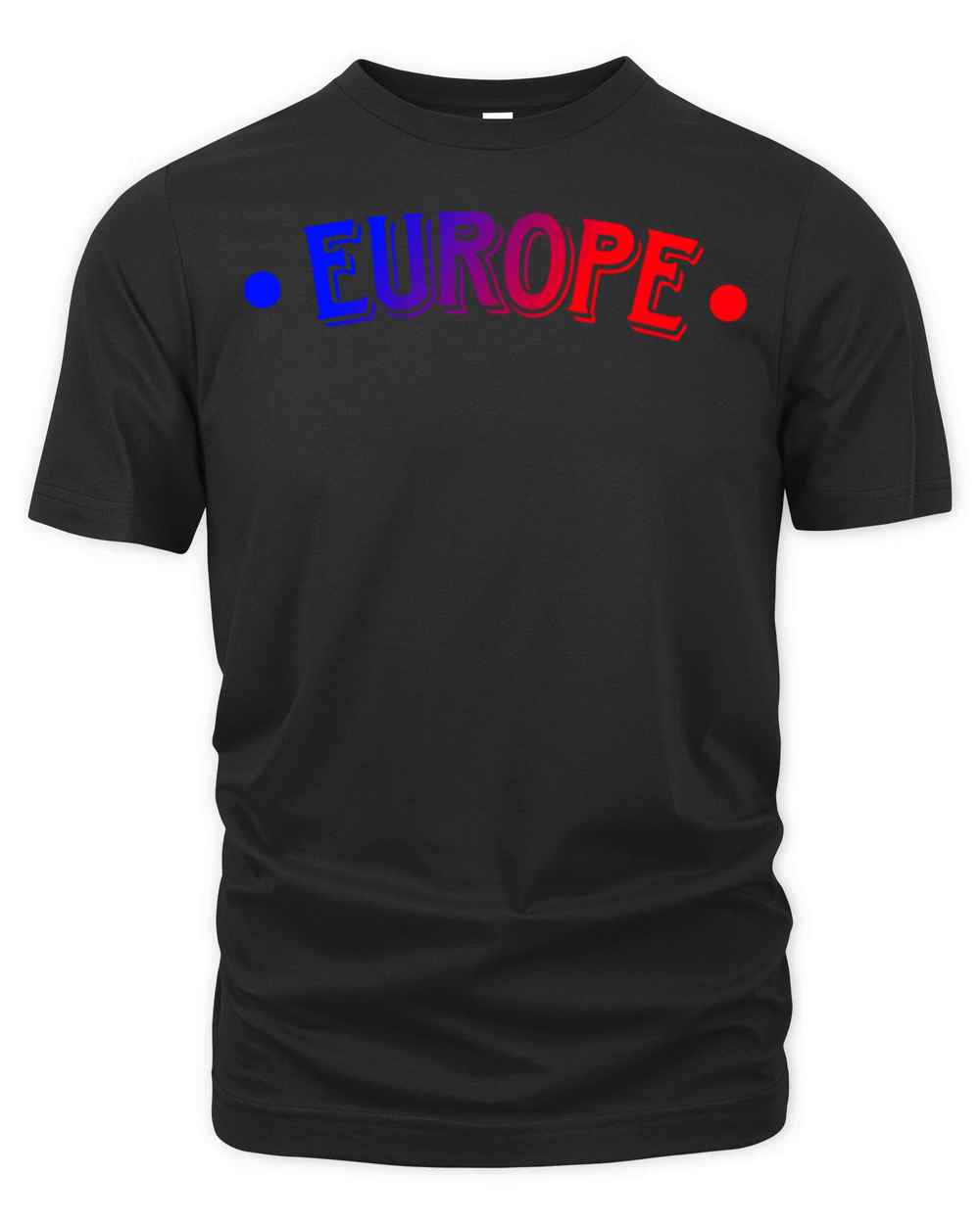 Reathers Jersey Europe Colorful Organic Unisex T-shirt