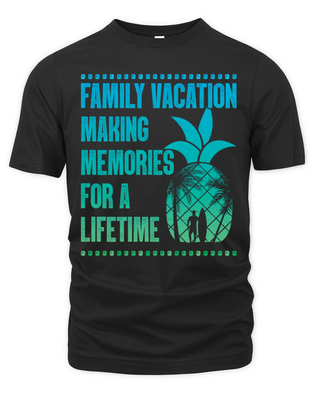 Summer Family Vacation Making Memories Organic Unisex T-shirt